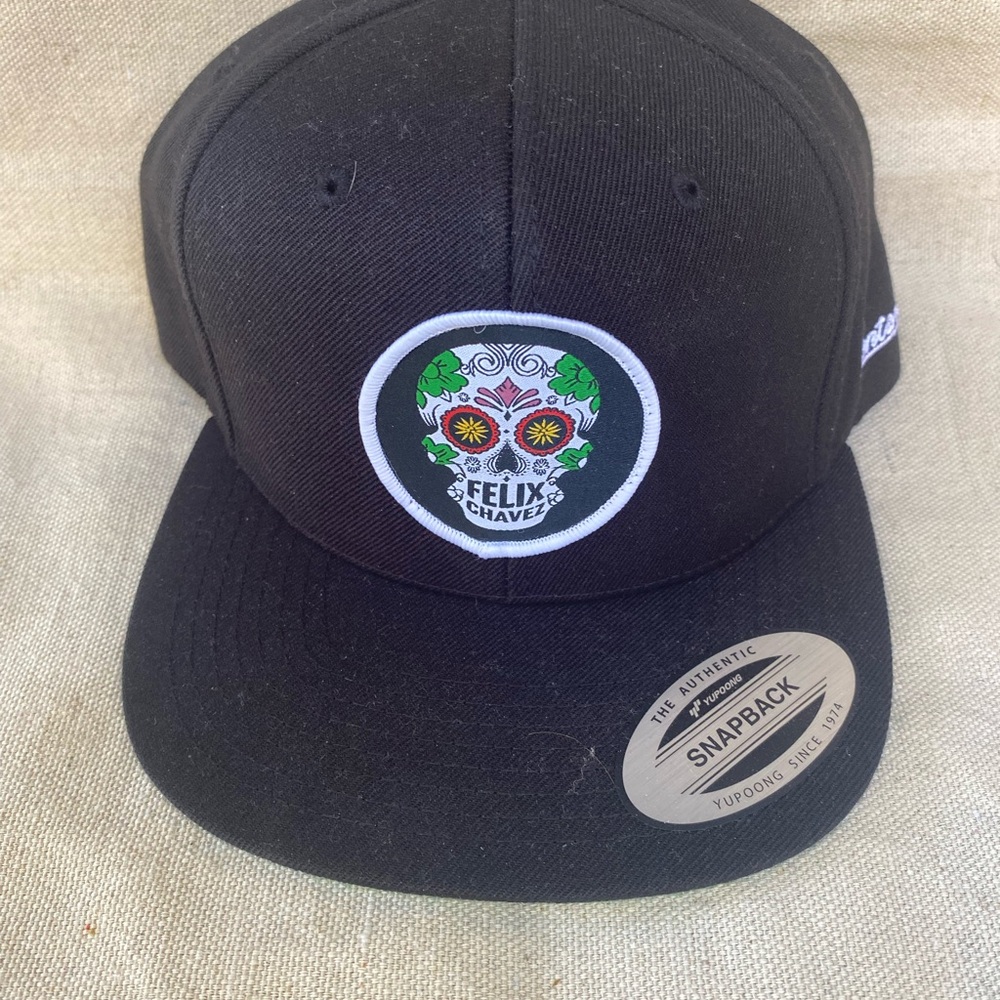 Creed “Felix Chavez” Black Snapback Hat with Colorful Patch
